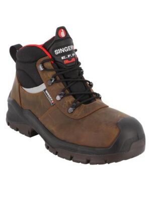NYX Bota de seguridad S3 cuero serraje nubuck hidrofugo