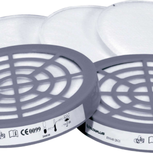 Kit de 2 filtros P2 + + 20 filtros P2 de repuesto. M6000 P2 CLIP