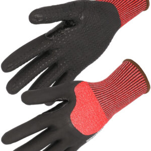 PHD54RED Guante HDPE anticorte D .ESPUMA NITRILO.
