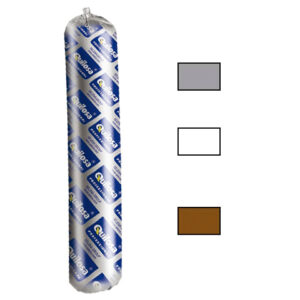 Masilla de poliuretano salchichón 600ml, 3colores.