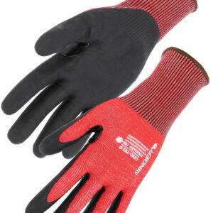PHD50RED Guante HDPE anticorte D .ESPUMA NITRILO.