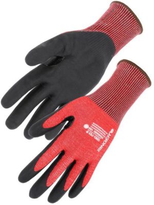 PHD50RED Guante HDPE anticorte D .ESPUMA NITRILO.
