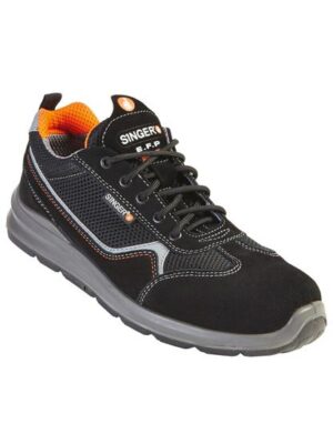GENES Zapato cuero serraje afelpado. S1PL FO SR