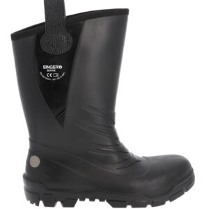 Ref. BORN   Bota de seguridad invernio. Corte PVC/nitrilo.