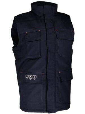 Chaleco Ignífugo 350 g/m² Azul