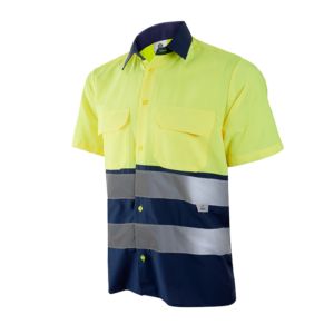 Camisa manga corta combinada (AV)